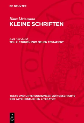 Lietzmann |  Studien zum Neuen Testament | eBook | Sack Fachmedien