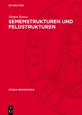 Kunze |  Sememstrukturen und Feldstrukturen | eBook | Sack Fachmedien