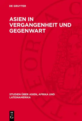  Asien in Vergangenheit und Gegenwart | eBook | Sack Fachmedien