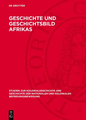 Geschichte und Geschichtsbild Afrikas | E-Book | www.sack.de