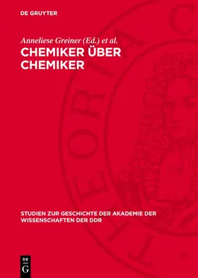 Greiner |  Chemiker über Chemiker | eBook | Sack Fachmedien