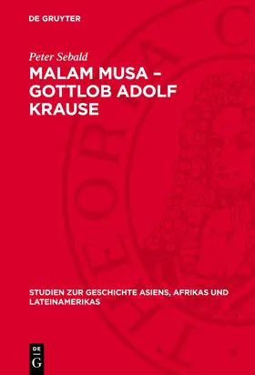 Sebald |  Malam Musa – Gottlob Adolf Krause | eBook | Sack Fachmedien