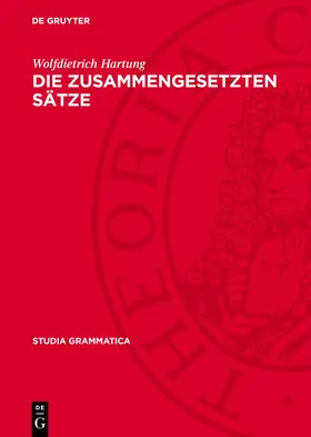 Hartung |  Die zusammengesetzten Sätze | eBook | Sack Fachmedien