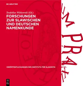 Witkowski |  Forschungen zur slawischen und deutschen Namenkunde | eBook | Sack Fachmedien