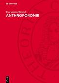 Wenzel |  Anthroponomie | Buch |  Sack Fachmedien