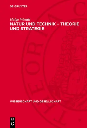 Wendt |  Natur und Technik – Theorie und Strategie | eBook | Sack Fachmedien