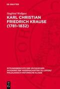 Wollgast |  Karl Christian Friedrich Krause (1781–1832) | Buch |  Sack Fachmedien