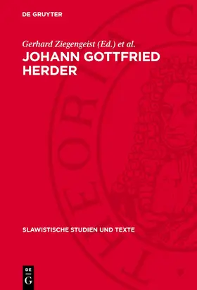 Ziegengeist / Graßhoff / Lehmann |  Johann Gottfried Herder | eBook | Sack Fachmedien