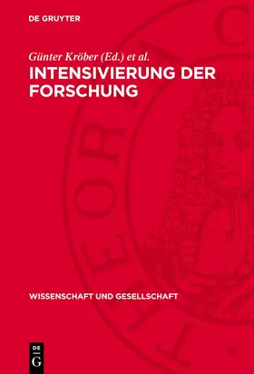 Kröber / Läsker / Laitko |  Intensivierung der Forschung | eBook | Sack Fachmedien