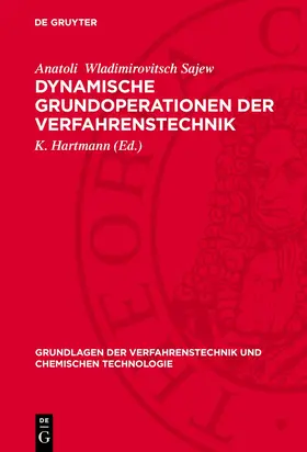 Kardos / Michailowitsch Zirlin / Lorenz |  Dynamische Grundoperationen der Verfahrenstechnik | Buch |  Sack Fachmedien