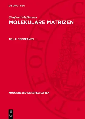 Hoffmann |  Membranen | eBook | Sack Fachmedien