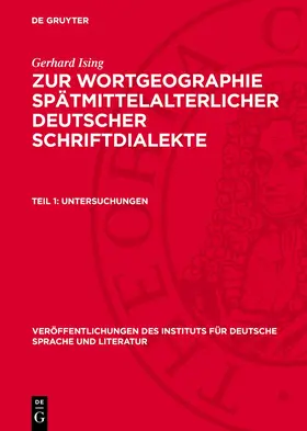 Ising |  Untersuchungen | eBook | Sack Fachmedien