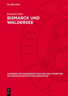 Canis |  Bismarck und Waldersee | Buch |  Sack Fachmedien