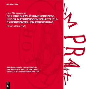 Wangermann / Stiller |  Der Problemlösungsprozeß in der naturwissenschaftlich-experimentellen Forschung | eBook | Sack Fachmedien