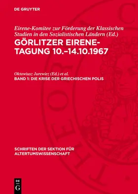 Jurewiez / Kuch |  Die Krise der griechischen Polis | eBook | Sack Fachmedien