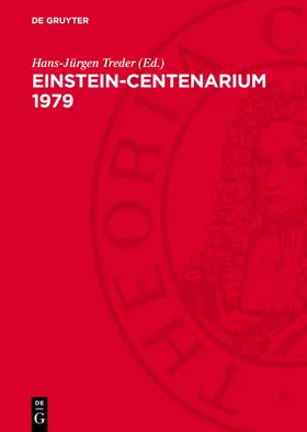 Treder | Einstein-Centenarium 1979 | Buch | 978-3-11-272948-9 | www.sack.de