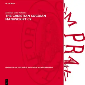 Sims-Williams |  The Christian Sogdian Manuscript C2 | eBook | Sack Fachmedien