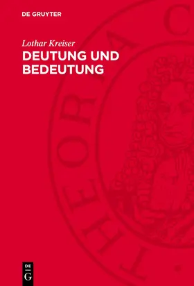 Kreiser |  Deutung und Bedeutung | Buch |  Sack Fachmedien