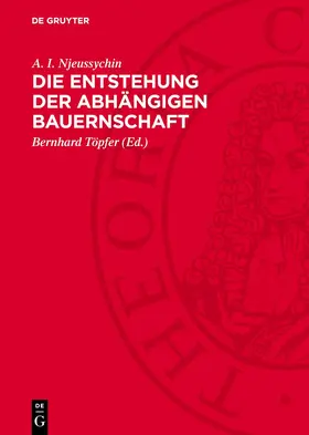 Njeussychin / Töpfer |  Die Entstehung der abhängigen Bauernschaft | eBook | Sack Fachmedien