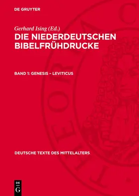 Ising |  Genesis – Leviticus | eBook | Sack Fachmedien