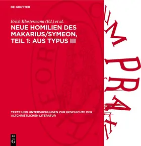 Klostermann / Berthold |  Neue Homilien des Makarius/Symeon, Teil 1: Aus Typus III | eBook | Sack Fachmedien