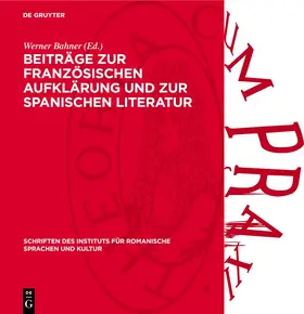 Bahner |  Beiträge zur französischen Aufklärung und zur spanischen Literatur | eBook | Sack Fachmedien