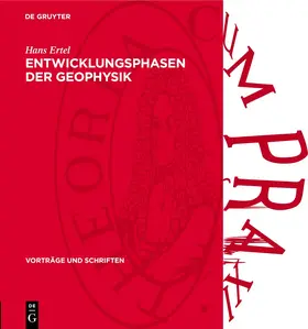 Ertel |  Entwicklungsphasen der Geophysik | Buch |  Sack Fachmedien