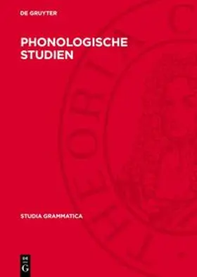 Degruyter |  Phonologische Studien | Buch |  Sack Fachmedien