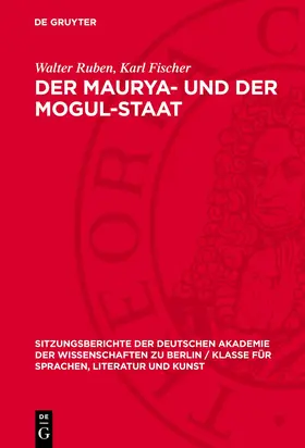 Ruben / Fischer |  Der Maurya- und der Mogul-Staat | eBook | Sack Fachmedien
