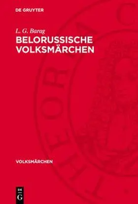 Barag |  Belorussische Volksmärchen | Buch |  Sack Fachmedien