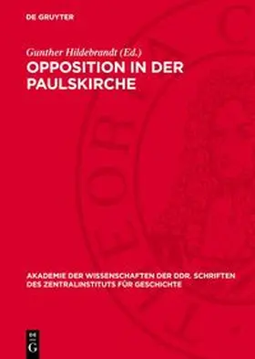Hildebrandt |  Opposition in der Paulskirche | Buch |  Sack Fachmedien