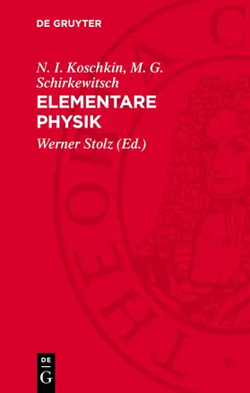 Koschkin / Schirkewitsch / Stolz |  Elementare Physik | eBook | Sack Fachmedien