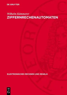 Kämmerer |  Ziffernrechenautomaten | eBook | Sack Fachmedien