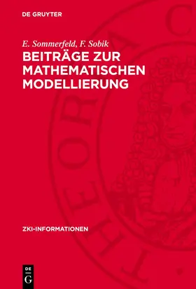 Sommerfeld / Sobik |  Beiträge zur mathematischen Modellierung | Buch |  Sack Fachmedien