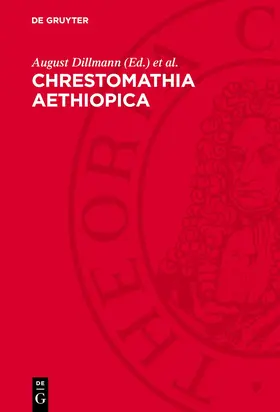Dillmann / Littman |  Chrestomathia Aethiopica | Buch |  Sack Fachmedien