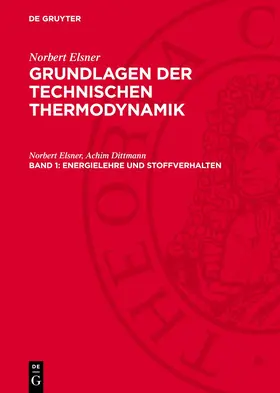 Elsner / Dittmann |  Energielehre und Stoffverhalten | eBook | Sack Fachmedien
