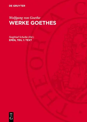 Scheibe |  Epen, Teil 1: Text | eBook | Sack Fachmedien