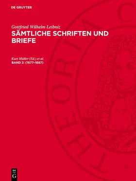 Müller / Knabe / Ritter |  1677–1687 | eBook | Sack Fachmedien