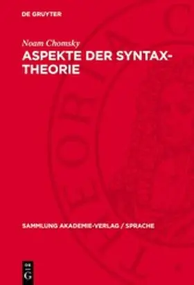 Chomsky | Aspekte der Syntax-Theorie | E-Book | www.sack.de