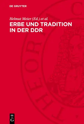 Meier / Schmidt |  Erbe und Tradition in der DDR | eBook | Sack Fachmedien