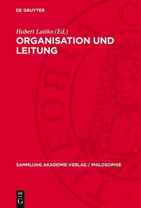Laitko |  Organisation und Leitung | eBook | Sack Fachmedien