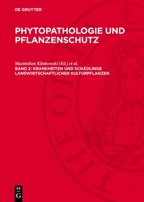 Klinkowski / Mühle / Reinmuth |  Krankheiten und Schädlinge landwirtschaftlicher Kulturpflanzen | eBook | Sack Fachmedien