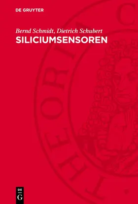 Schmidt / Schubert |  Siliciumsensoren | Buch |  Sack Fachmedien