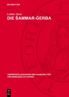 Stein |  Die ¿ammar-¿erba | Buch |  Sack Fachmedien