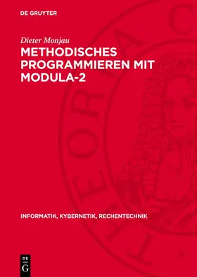 Monjau |  Methodisches Programmieren mit Modula-2 | eBook | Sack Fachmedien