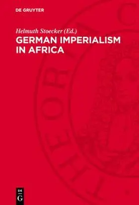 Stoecker |  German Imperialism in Africa | Buch |  Sack Fachmedien