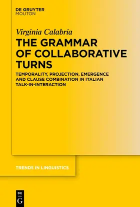Calabria |  The Grammar of Collaborative Turns | Buch |  Sack Fachmedien
