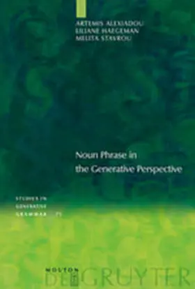 Alexiadou / Haegeman / Stavrou |  Noun Phrase in the Generative Perspective | Buch |  Sack Fachmedien