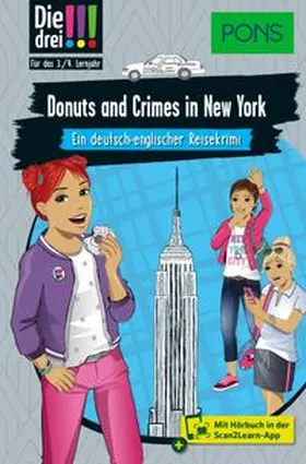 Ambach |  PONS Die Drei !!! - Donuts and Crimes in New York | Buch |  Sack Fachmedien