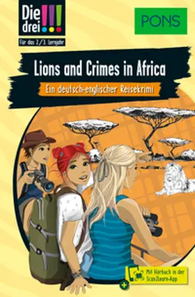 Vogel / Popp |  PONS Die Drei !!! Lions and Crimes in Africa | Buch |  Sack Fachmedien